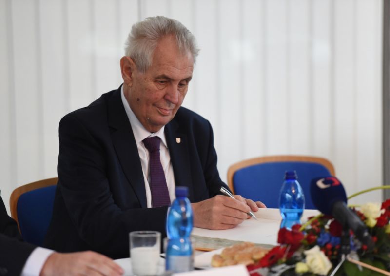 Miloš Zeman.