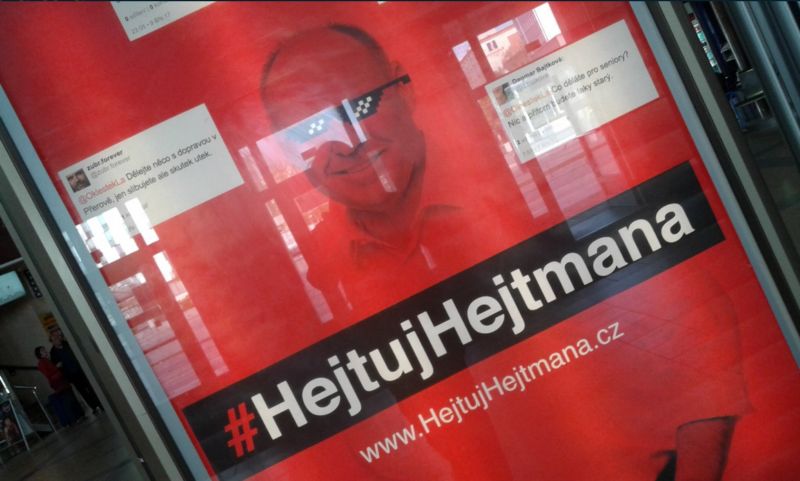 Akce Hejtuj hejtmana.