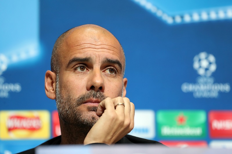 Josep Guardiola, trenér Manchesteru City.