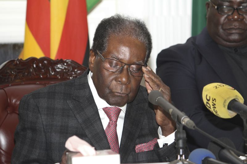 Robert Mugabe.