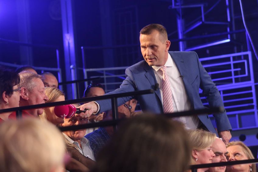Jaromír Soukup v Aréně.