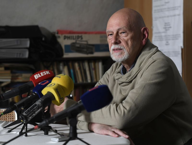 Prezidentský kandidát Josef Toman.