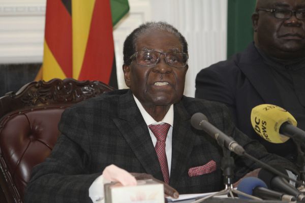 Robert Mugabe.