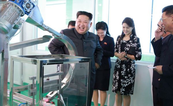 Severokorejský vůdce Kim Čong-un.