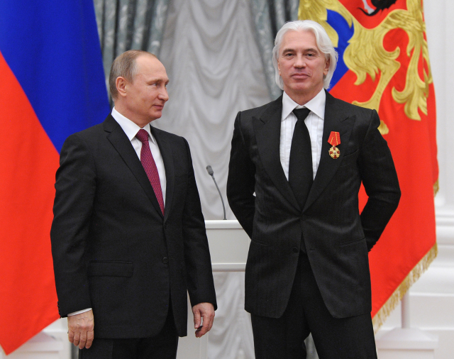 Dmitrij Chvorostovskij s Vladimirem Putinem.