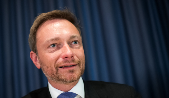 Šéf FDP Christian Lindner.