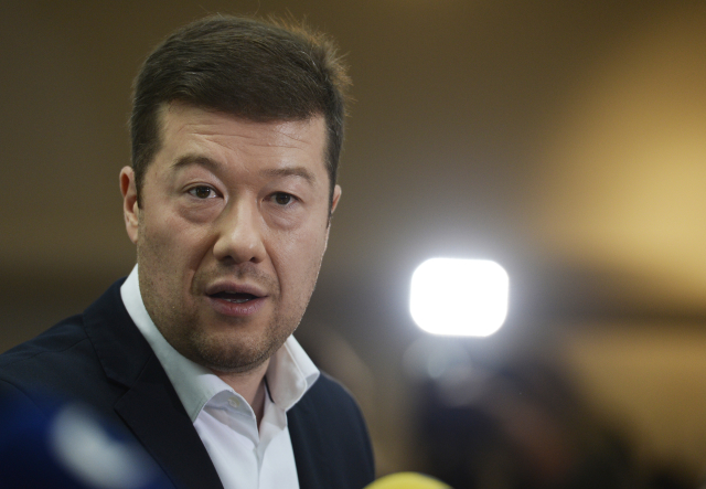 Předseda hnutí SPD Tomio Okamura.
