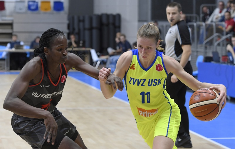Basketbalistky ZVVZ USK Praha vyhrály i třetí domácí utkání v této sezoně Evropské ligy, když porazily francouzský celek Villeneuve-d'Ascq.