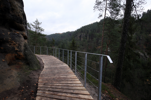 Cesta se zájemcům otevře s novou turistickou sezonou na jaře.