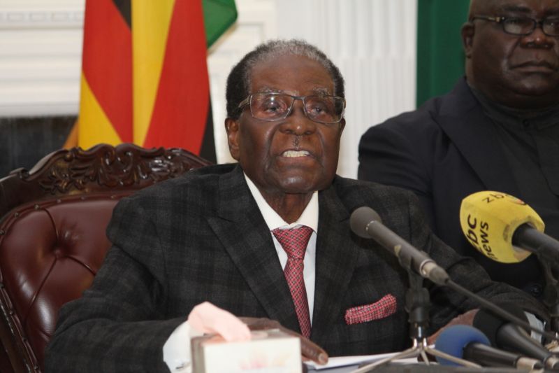 Robert Mugabe.