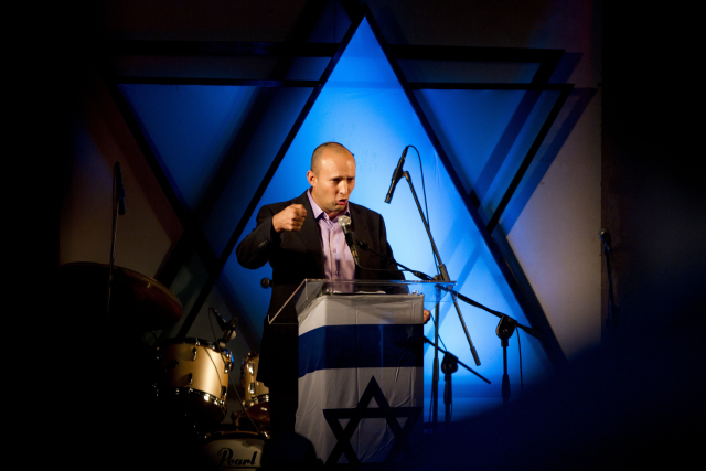 Izraelský ministr školství Naftali Bennett.