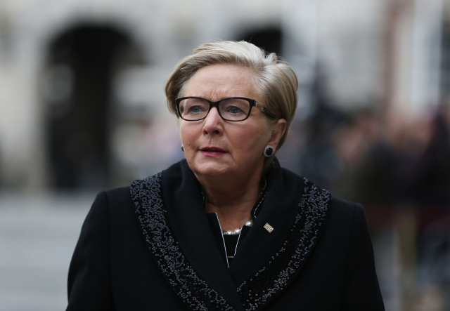 Vicepremiérka Frances Fitzgeraldová.