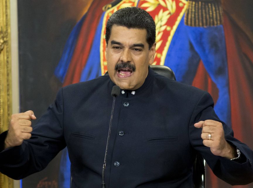 Venezuelský prezident Nicolás Maduro.