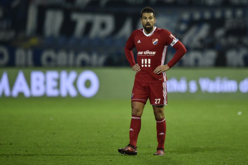 Zklamaný Milan Baroš.