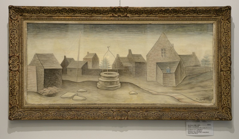 Studně v Locronan III, Jan Zrzavý.