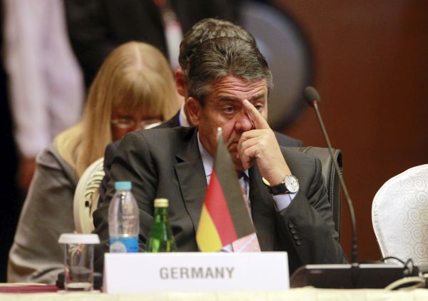 Německý ministr zahraničí Sigmar Gabriel.