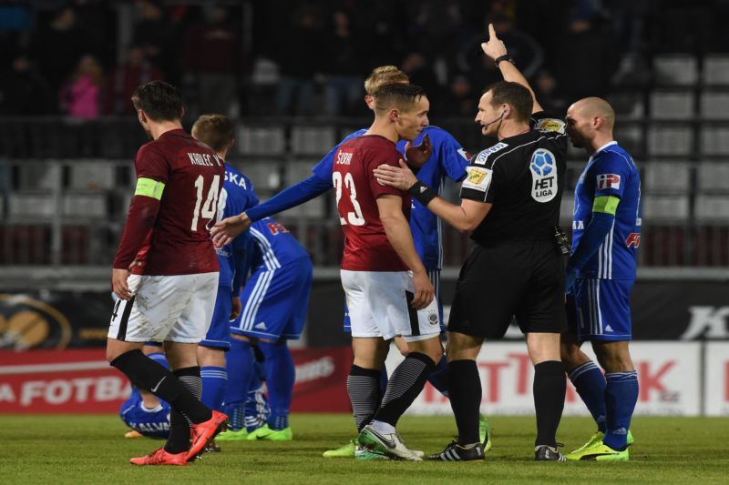 Fotbalisté pražské Sparty prohráli na půdě druhé Olomouce.