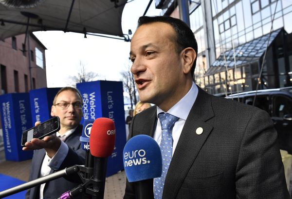 Irský premiér Leo Varadkar.