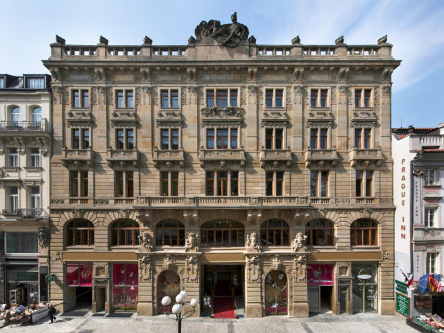 City Palais v centru Prahy.