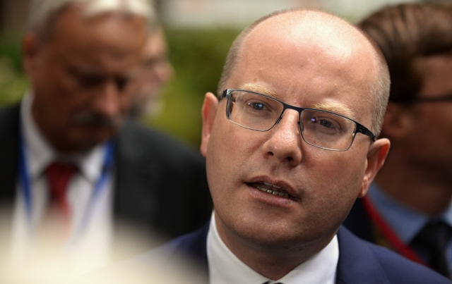 Premiér Bohuslav Sobotka.