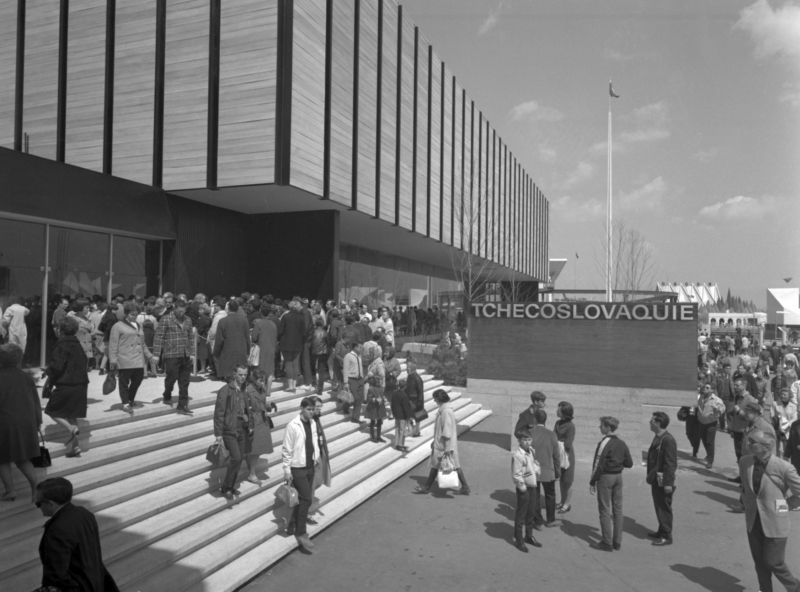 Československý pavilon.