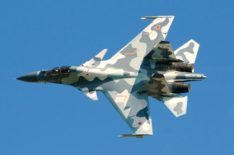 Ruská stíhačka Su-30 (ilustrační foto).