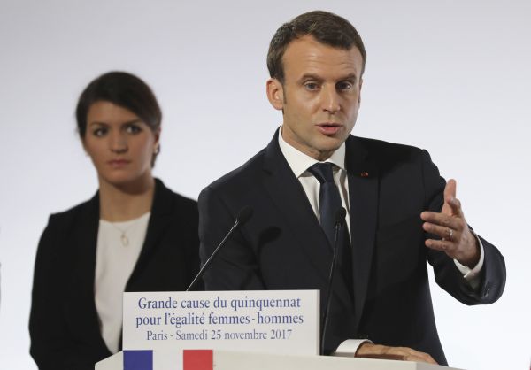 Francouzský prezident Emmanuel Macron.