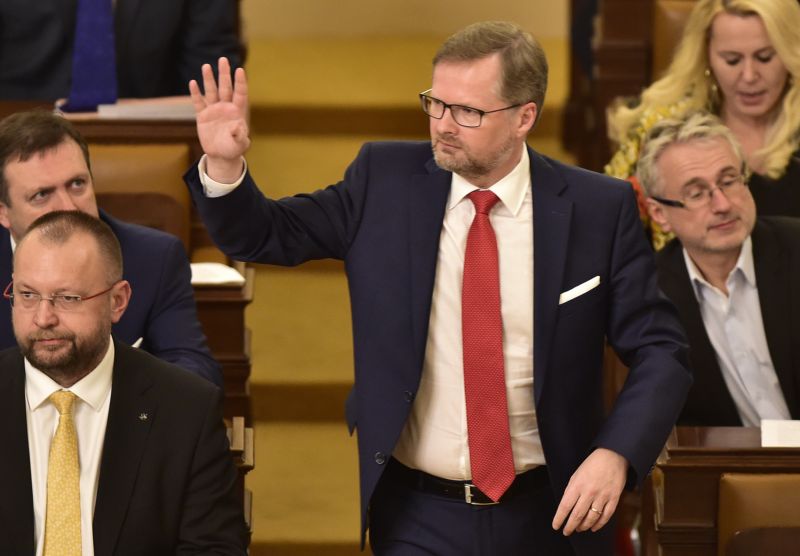 Zbývajícím místopředsedou sněmovny se stal Petr Fiala (ODS).