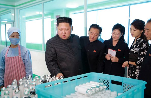 Vůdce KLDR Kim Čong-un.
