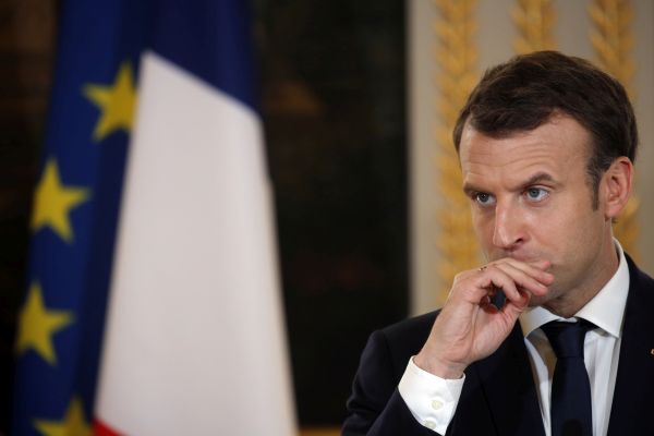 Francouzský prezident Emmanuel Macron.