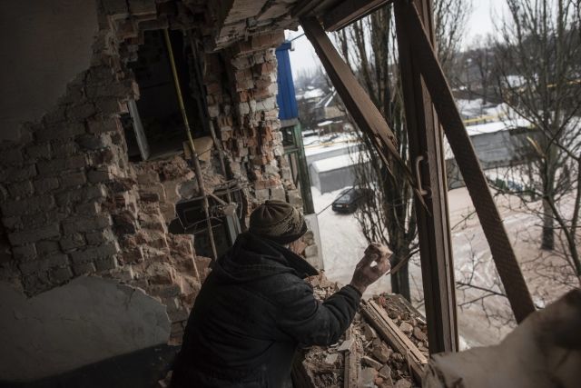 Boje na Ukrajině, Donbas.