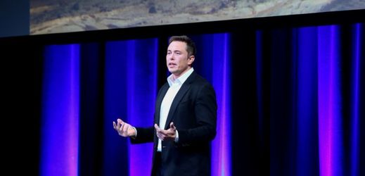 Americký podnikatel a vizionář Elon Musk .