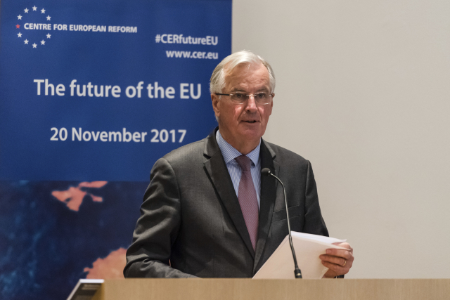 Michel Barnier, hlavní vyjednávač Evropské unie pro brexit.