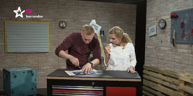 Barrandovští kutilové Adam a Lucie ukážou další zlepšovák. Barrandovští kutilové Adam a Lucie ukážou další zlepšovák.