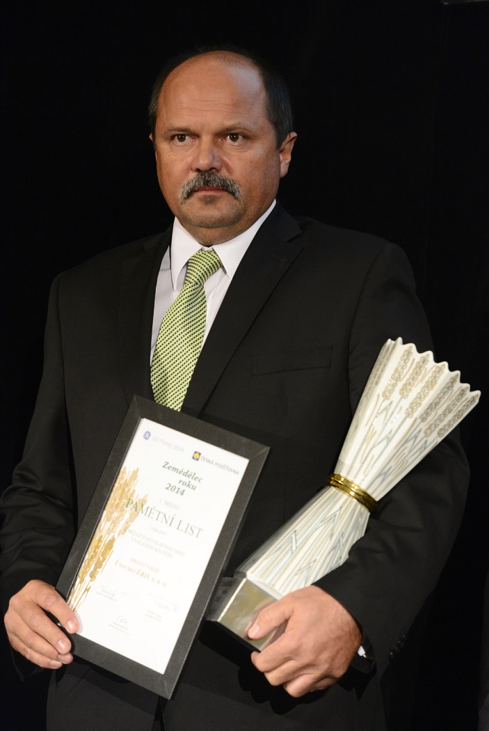 Majitel zemědělského a potravinářského koncernu Úsovsko Jiří Milek.