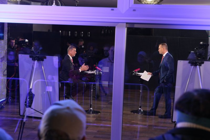 Andrej Babiš (vlevo) a Jaromír Soukup.