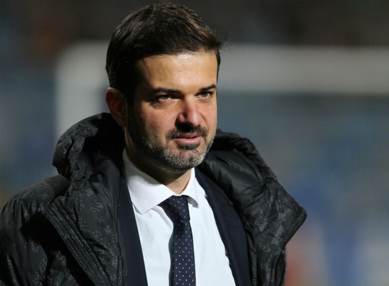 Italský trenér pražské Sparty Andrea Stramaccioni.