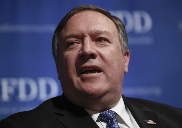 Mike Pompeo.