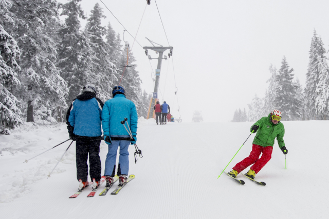SkiResort Černá hora - Pec.