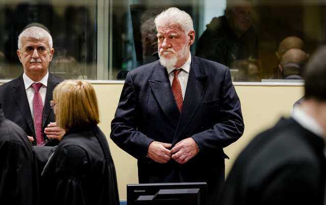 Slobodan Praljak. 