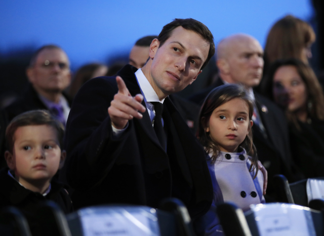 Zeť Donalda Trumpa Jared Kushner.