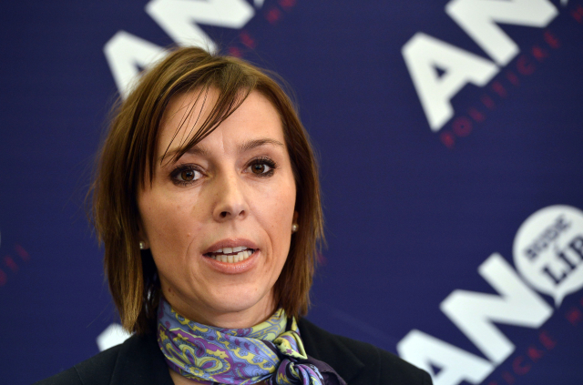 Europoslankyně Martina Dlabajová. Europoslankyně Martina Dlabajová.