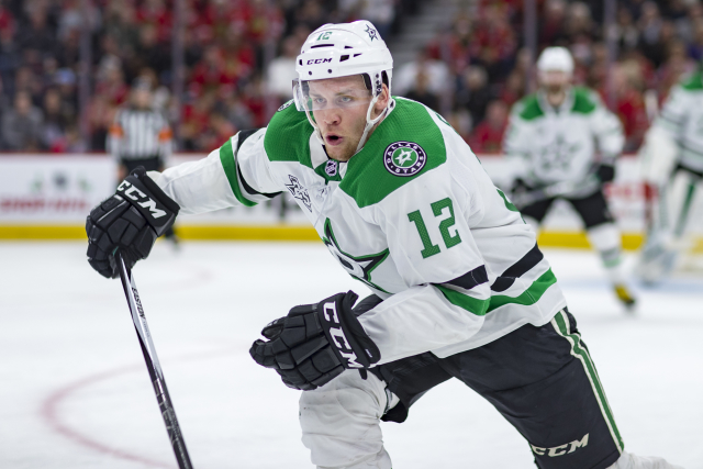 Hokejový útočník Radek Faksa.