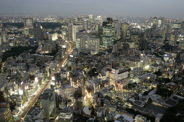 Japonská metropole Tokyo, kde byl nalezen mrtvý muž.  