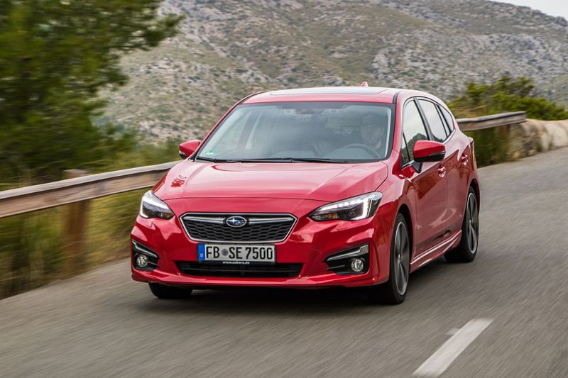 Mezi pětici finalistů se dostal i model Subaru Impreza.