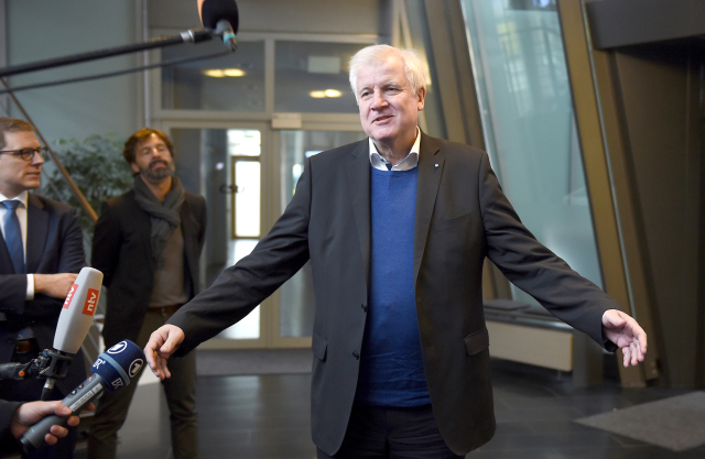 Bavorský premiér Horst Seehofer.