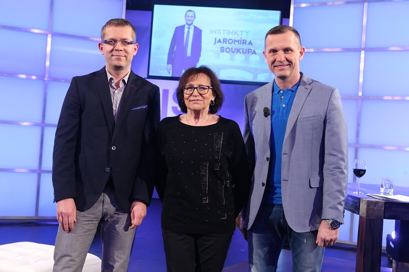 David Netuka, Marta Kubišová a Jaromír Soukup.