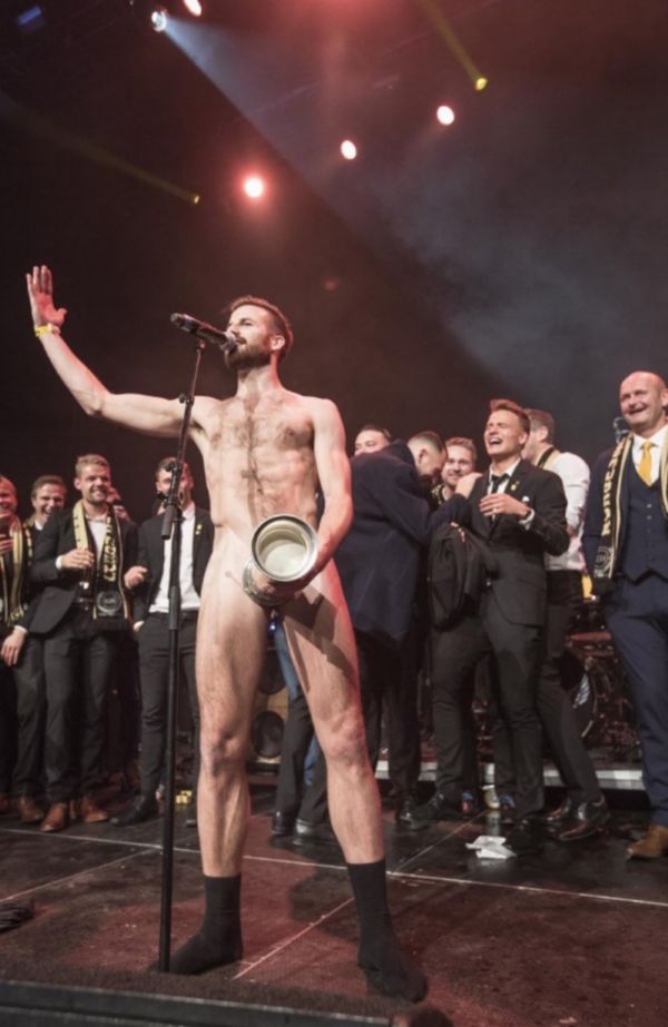 Aleksander Melgalvis předvedl neobvyklou oslavu vítězství.