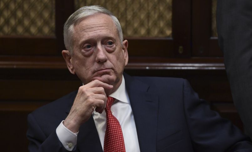 Americký ministr obrany James Mattis.