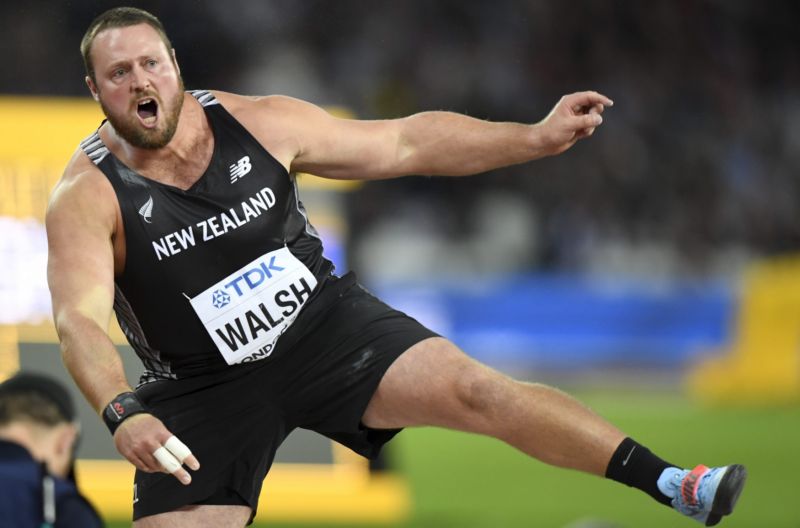 Hvězdný koulař Tom Walsh přijede na Zlatou tretru do Ostravy.